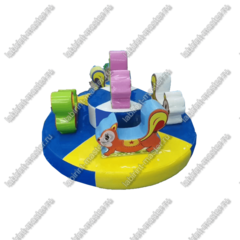 Электрическая карусель детская 4KIDS "Лесные друзья"