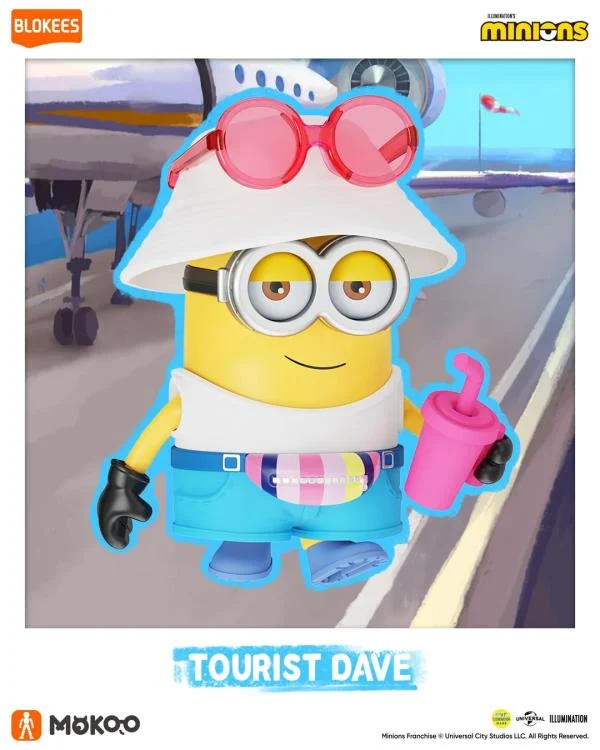 Набор фигурок Миньоны Пляжный отдых Сборная модель