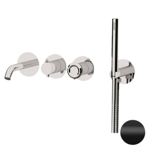 Remer ET53D2PWBNO Смеситель для ванны Remer Element ET53D2PWBNO, черный матовый