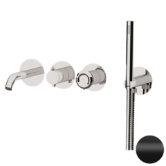 Remer ET53D2PWBNO Смеситель для ванны Remer Element ET53D2PWBNO, черный матовый фото