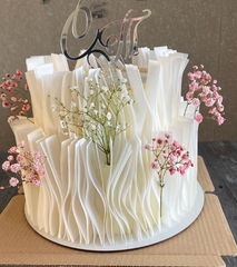 Вафельные Полоски для Декора Торта Оптом 1900 шт, 1.5*21 см (тонкая вафельная бумага)