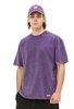 Футболка Kultura oversize Premium garment dyed фиолетовый