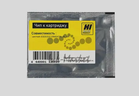 Чип Lexmark E320/E322 chip, 6k