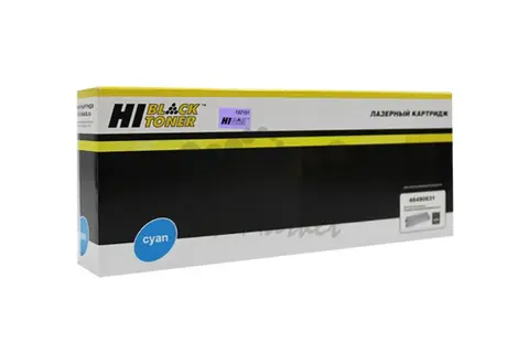 Тонер-картридж Hi-Black (HB-46490631) для OKI C532/C542/MC573/MC563, C, 6K