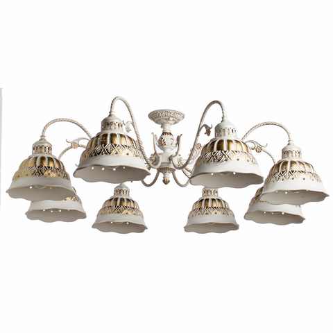 Люстра Arte Lamp Chiesa A2814PL-8WG