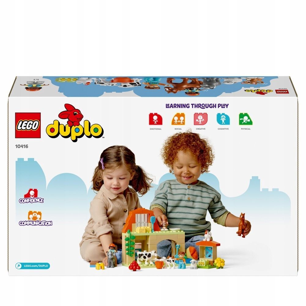 Конструктор LEGO DUPLO - Уход за животными на ферме - Лего Дупло 10416  купить в Москве | Доставка по России.