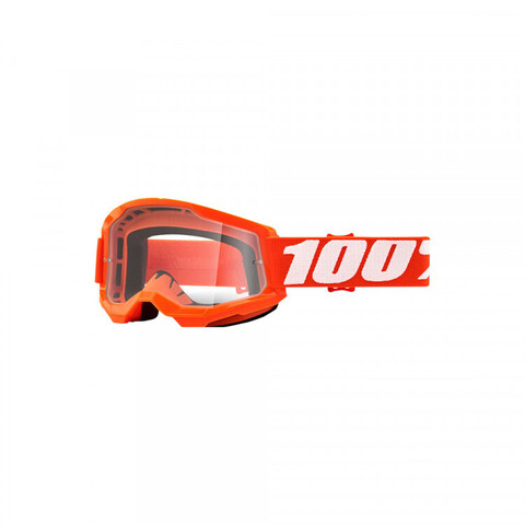 Очки 100% Strata 2 Goggle Orange / Clear Lens