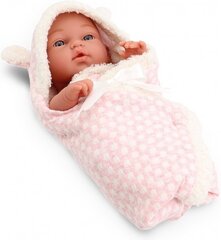 Кукла виниловая, новорождённый малыш, 40 см Испания (розовый конверт)