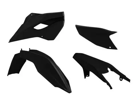 Комплект пластика TE/FE125-501 13-14 черный