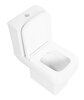 Унитаз-компакт безободковый с крышкой-сиденьем BelBagno AURORA BB8604CPR/SC+BB8604T