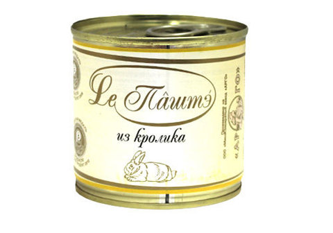 Паштет из кролика "Le Паштэ", 250г