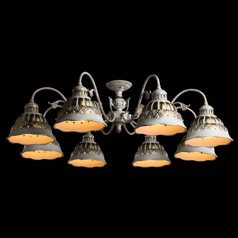 Люстра Arte Lamp Chiesa A2814PL-8WG