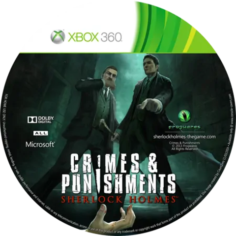 Crimes and Punishments Sherlock Holmes [Xbox 360]