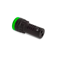Лампа светодиодная универсальная ANDELI AD16-22D 220V AC/DC (зелёная)