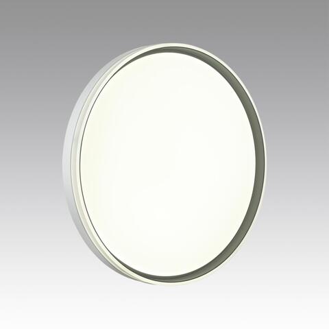 7631/DL PALE SN 043 Потолочный светодиодный светильник/белый/светло-серый LED 48Вт c ДУ 3000-6000К D390 IP43 пульт ДУ SAVI