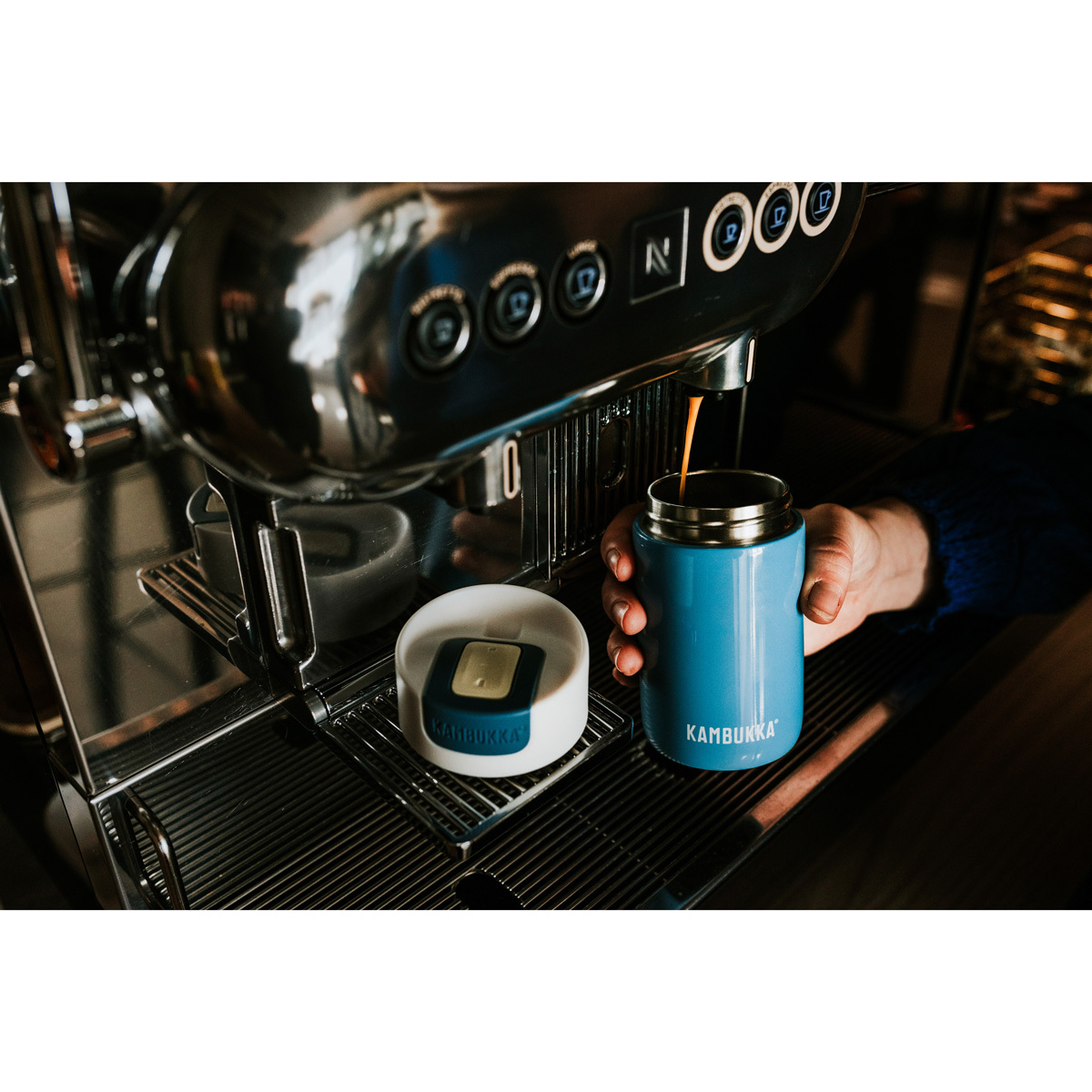 Термокружка Kambukka Olympus (300 мл), Голубой, арт. 11-02015 - фото 4