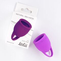 Лиловая менструальная чаша Tulip - 15 мл. - 