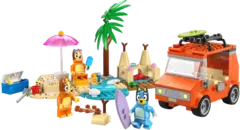 Конструктор LEGO Bluey 11202 Пляж Блуи и семейная поездка на автомобиле