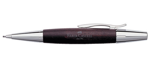 Механический карандаш Faber-Castell E-motion Pearwood Dark Brown (138381)