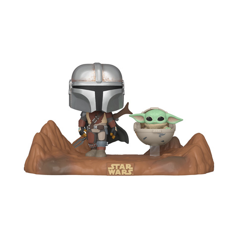 Funko POP! Star Wars. The Mandalorian: Mandalorian with the Child (390)