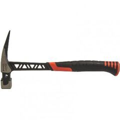 Молоток кровельщика 600 г цельнокованый боек с магнитом двухкомп. обрезин. рук. Matrix Pro