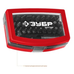 ЗУБР МХ-32, 32 шт, набор бит с магнитным адаптером (26393-H32)