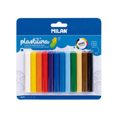 Plastlin / Пластилин BLISTER  12 COL. MODELLING CLAY, 140 gr