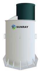 Кессон из полипропилена Юнилос SUNRAY-4(1260x1260x2000см;104кг;) - арт.560655