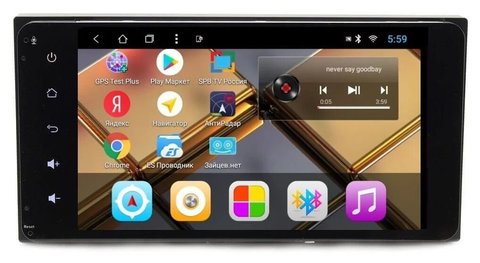 Магнитола для Toyota (200х100мм) Android 9.0 2/32GB IPS  модель СB-3048T8