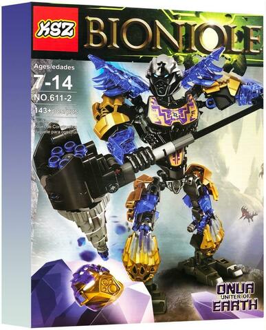 Конструктор Bionicle 611-2 Онуа - Объединитель Земли, 143 дет.