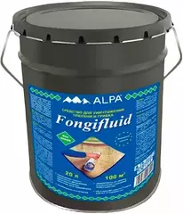 Пропитка декоративная для защиты древесины Alpa Fongifluid 20 л
