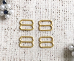 Регулятор для бюстгальтера, металл, 1 см, золото