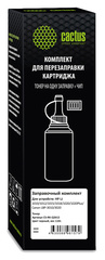 Тонер Cactus CS-RK-Q2612 черный флакон 110гр. для принтера HP LJ 1010/1012/1015/1018/1020/1020Plus/Canon LBP-3010/3020