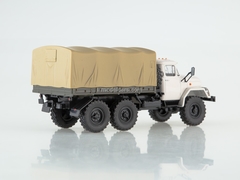 ZIL-131 flatbed truck with awning white-beige Our Trucks #8 (limited edition)