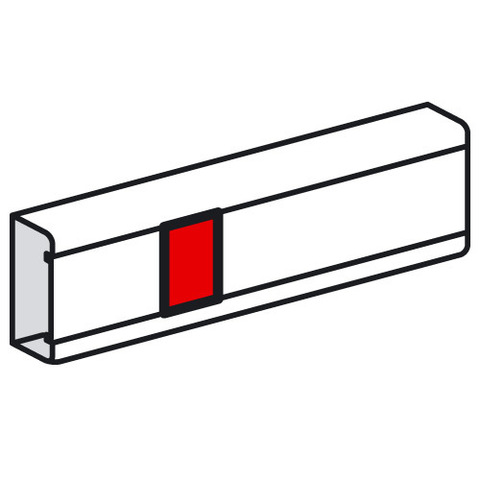 Кабель-канал 160x50 Накладка на стык крышки Для крышки шириной 110 мм. Цвет Белый. Legrand Metra (Легранд Метра). 638085