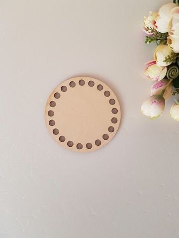 Wooden circle 10 cm