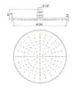 Paini 50PW759TT25 Верхний душ , 25 см, латунь, цвет брашированный никель PVD