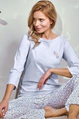 Пижама женская со штанами TARO 3240/3256/3257 ARIELLA_Светло-голубой