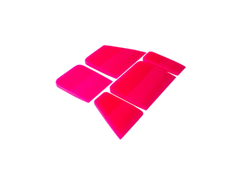 Набор розовых ракелей Carbins PPF Pink