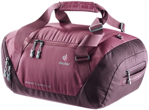 Картинка сумка спортивная Deuter Aviant Duffel 35 maron-aubergine - 1