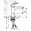 Hansgrohe Logis См./раков. 110 F без слива ХР 71253000