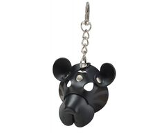 Черный брелок-маска "Ночной тигр"