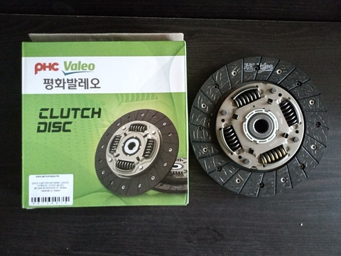 ДИСК СЦЕПЛЕНИЯ NEXIA, LANOS, CHANCE 1,5 PHC VALEO 96129618/16323/27170/DW-07  200мм (зелёная уп, Корея)