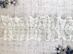 Тесьма текстиль ажурная, ш. 5 см.