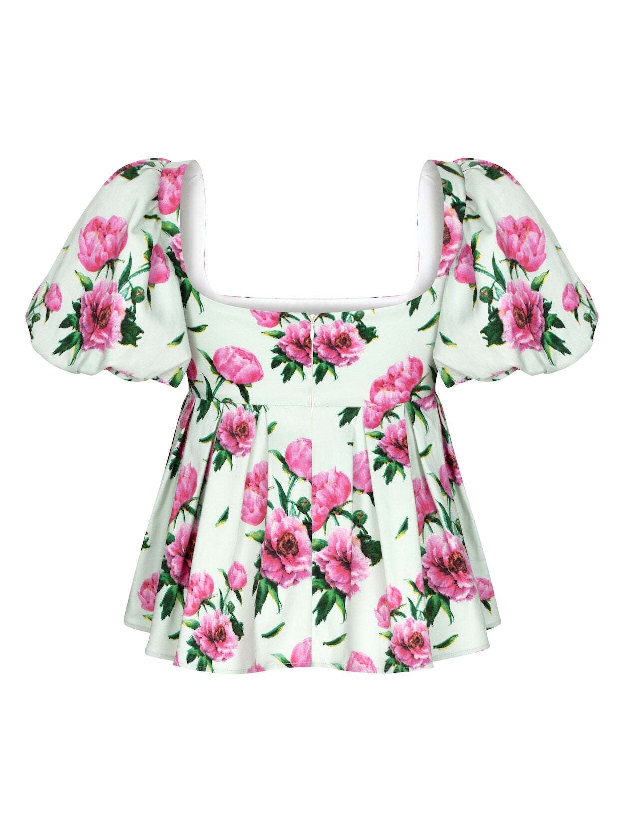 Блузка с цветочным принтом - купить в интернет-магазине «ZARINA»