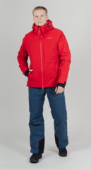 Премиальный горнолыжный костюм Nordski Prime Red Volcan мужской