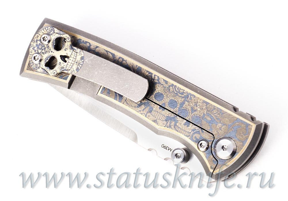Нож Ramon Chaves Ultramar Redencion Street Skull Engraved