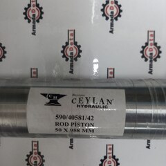 Шток гидроцилиндра подъема переднего ковша (50х957 мм) | 590/40581 | Ceylan