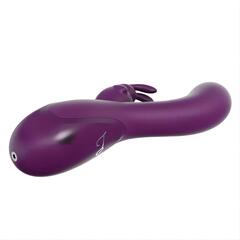 Фиолетовый вибратор-кролик Craybit Rabbit Vibrator - 21 см. - 