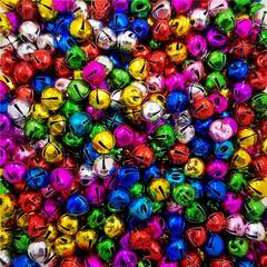 Бубенцы металл 16 мм, ассорти